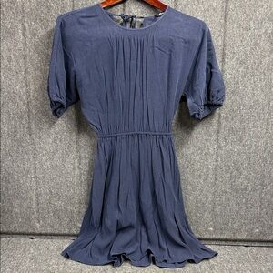 Madewell Navy Midi Dress